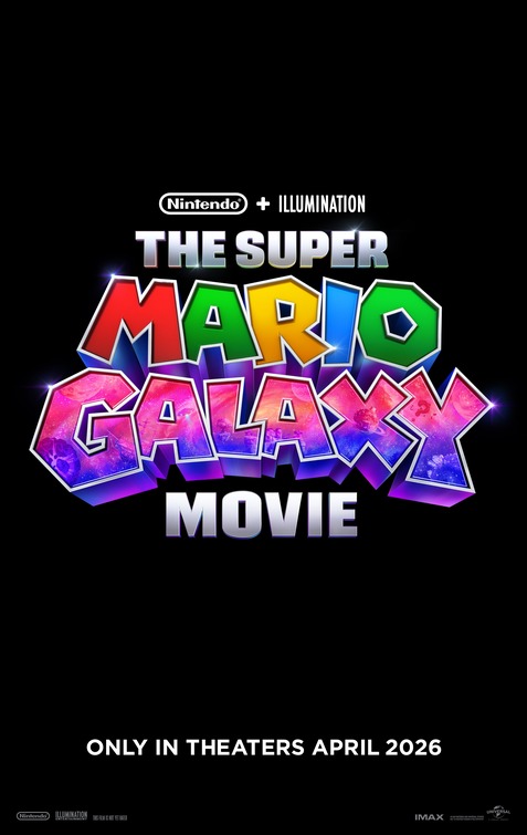 Póster oficial de Super Mario Galaxy: la película
