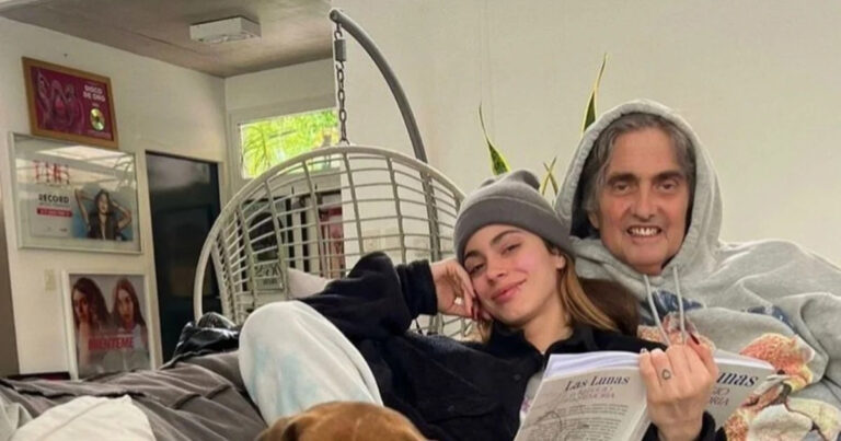 Tini Stoessel y su padre Alejandro Stoessel
