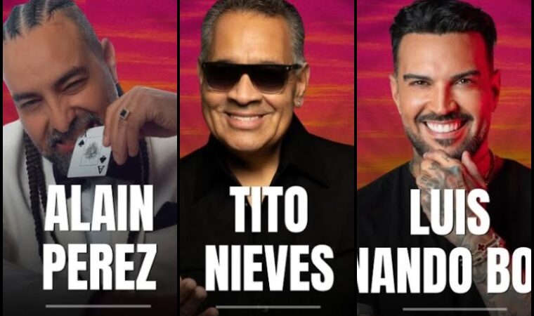 “Tropicalia” reunirá a Alain Pérez, Tito Nieves y Luis Fernando Borjas en Maracaibo