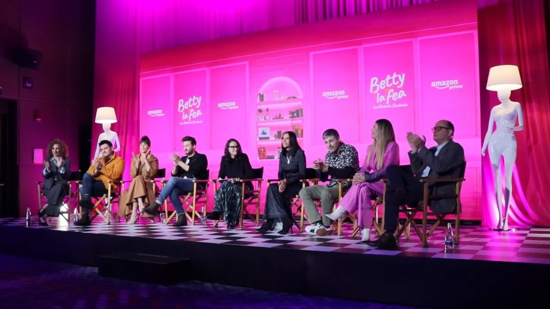 Rueda de prensa del elenco de Betty, la fea