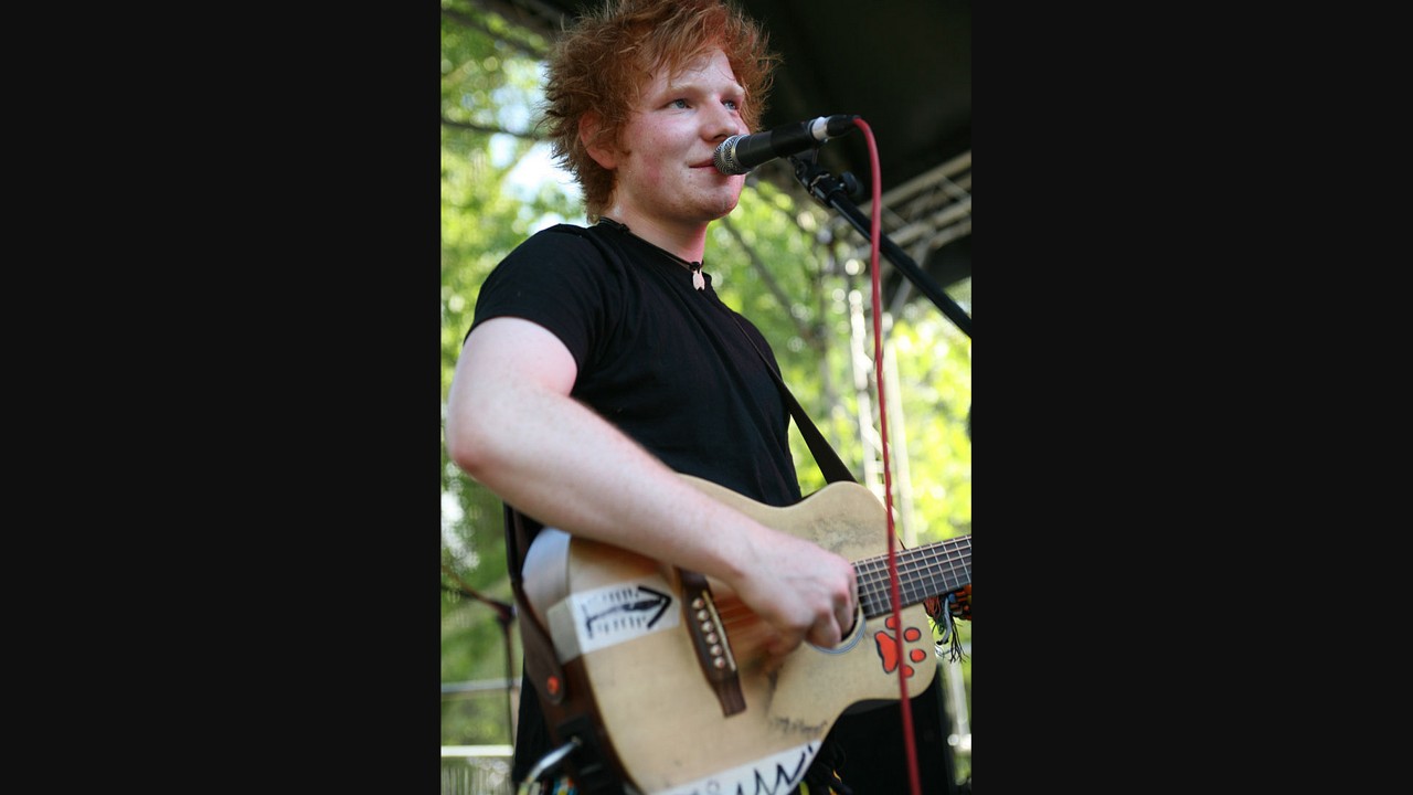 Ed Sheeran en concierto