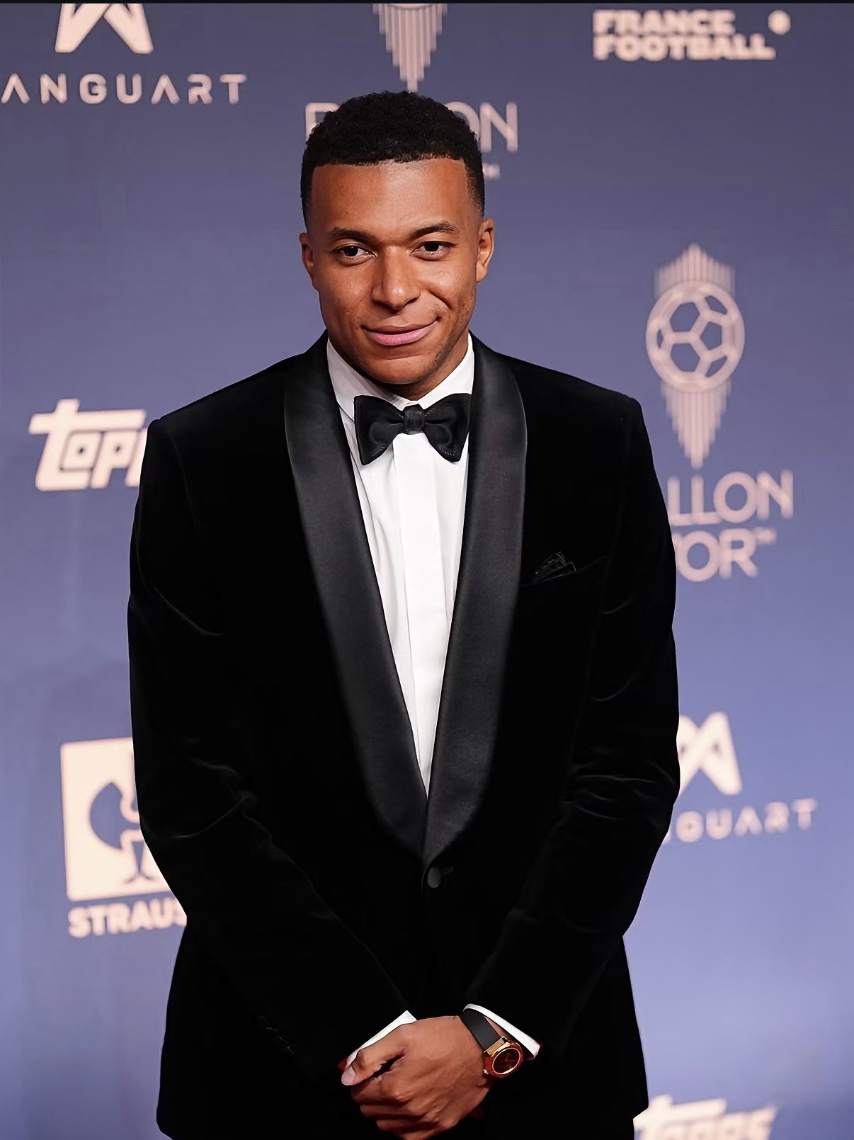Kylian Mbappé en la gala del Balón de Oro 2026