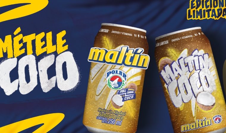 Maltín Polar lanza una edición limitada con sabor a coco en Venezuela