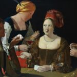 El tramposo del as de diamantes, de Georges de La Tour, imagen sobre la mitomanía