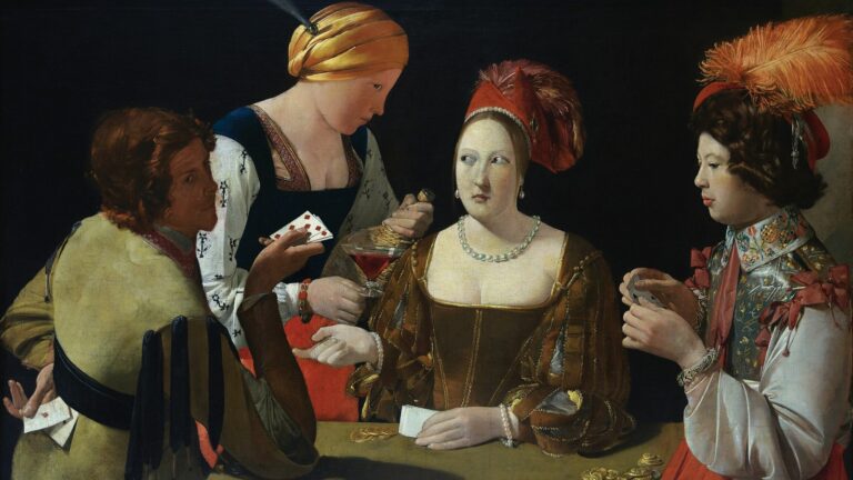 El tramposo del as de diamantes, de Georges de La Tour, imagen sobre la mitomanía