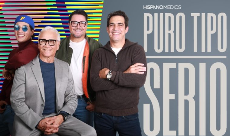 Victor Drija, Luis Gerónimo Abreu, Adrián Delgado y Aroldo Betancourt estrenan “Puro tipo serio”